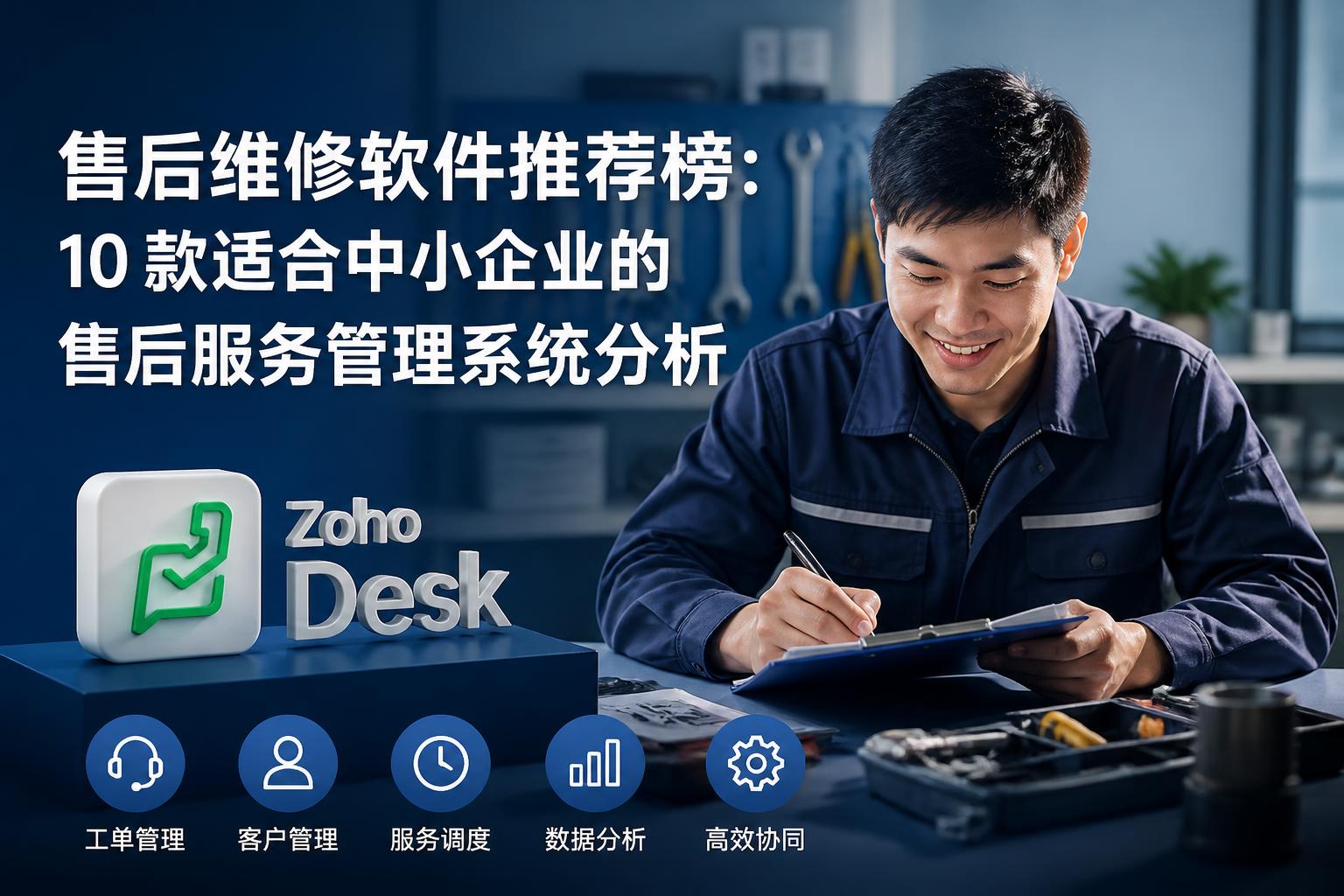 售后维修软件推荐榜：10 款适合中小企业的售后服务管理系统分析