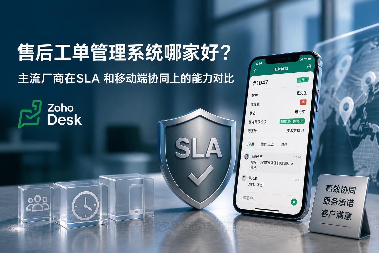 售后工单管理系统哪家好?主流厂商在SLA 和移动端协同上的能力对比