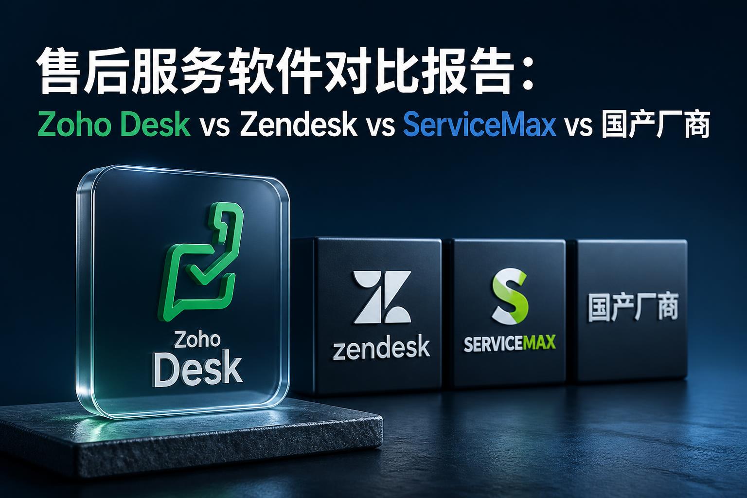 售后服务软件对比报告:Zoho Desk vs Zendesk vs ServiceMax vs 国产厂商